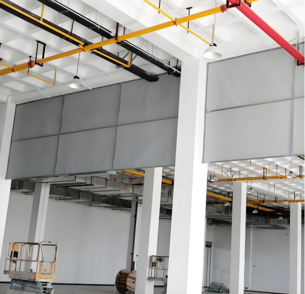 防火布耀州挡烟垂壁