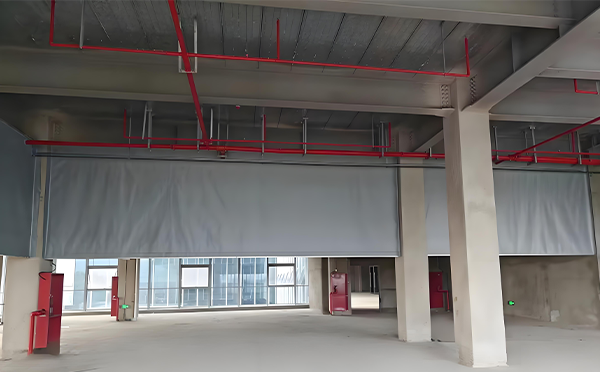 耀州防火布挡烟垂壁