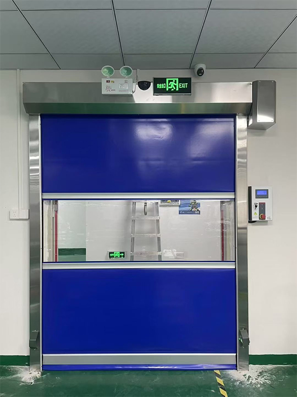 耀州快速耀州卷帘门在冷链物流仓储区的应用实践